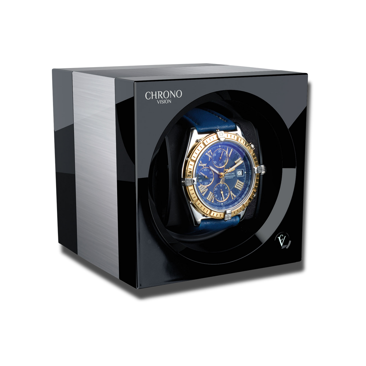 Rotomat Do Zegarków - One Aluminium Czarny-1-Organizer-Zegarki-Studio