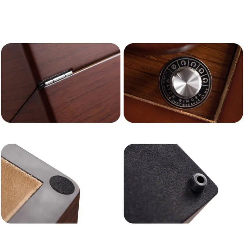 Rotomat do zegarków - Pudełko w stylu rustykalnym-4-Organizer-Zegarki-Studio