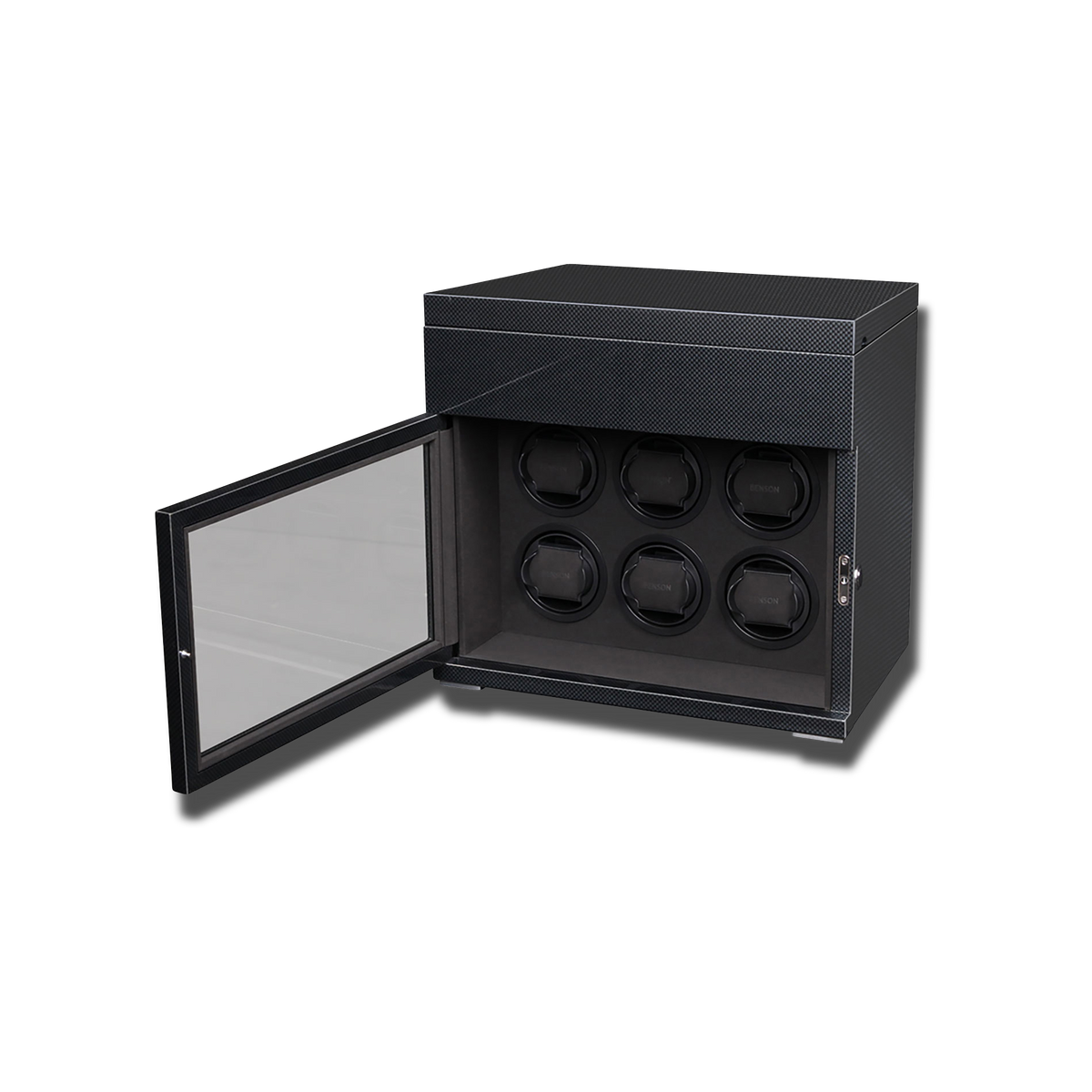 Rotomat do Zegarków - Seria Węglowa 6-3-Organizer-Zegarki-Studio