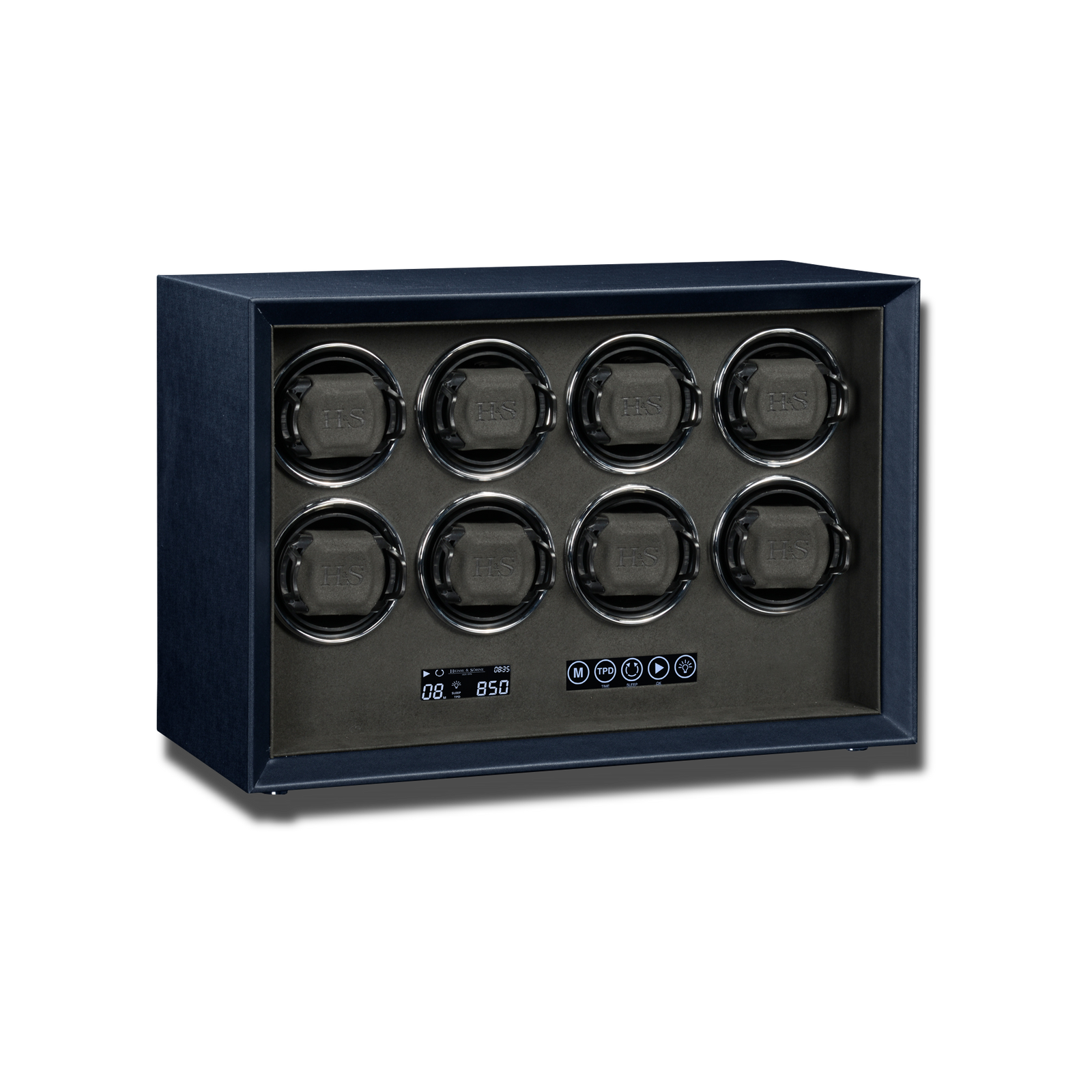 Rotomat do Zegarków - Strażnik Niebieski-1-Organizer-Zegarki-Studio