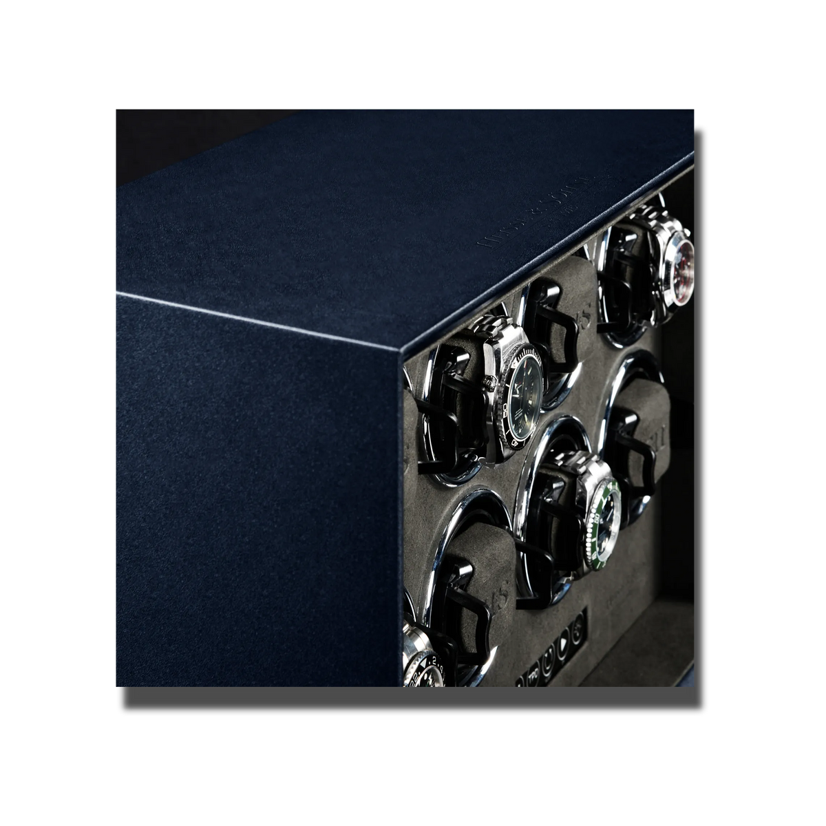 Rotomat do Zegarków - Strażnik Niebieski-3-Organizer-Zegarki-Studio