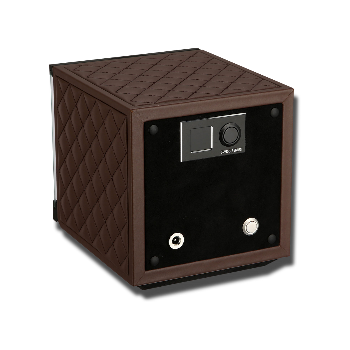 Rotomat do zegarków - Szwajcarska Seria 1 Brązowy-3-Organizer-Zegarki-Studio
