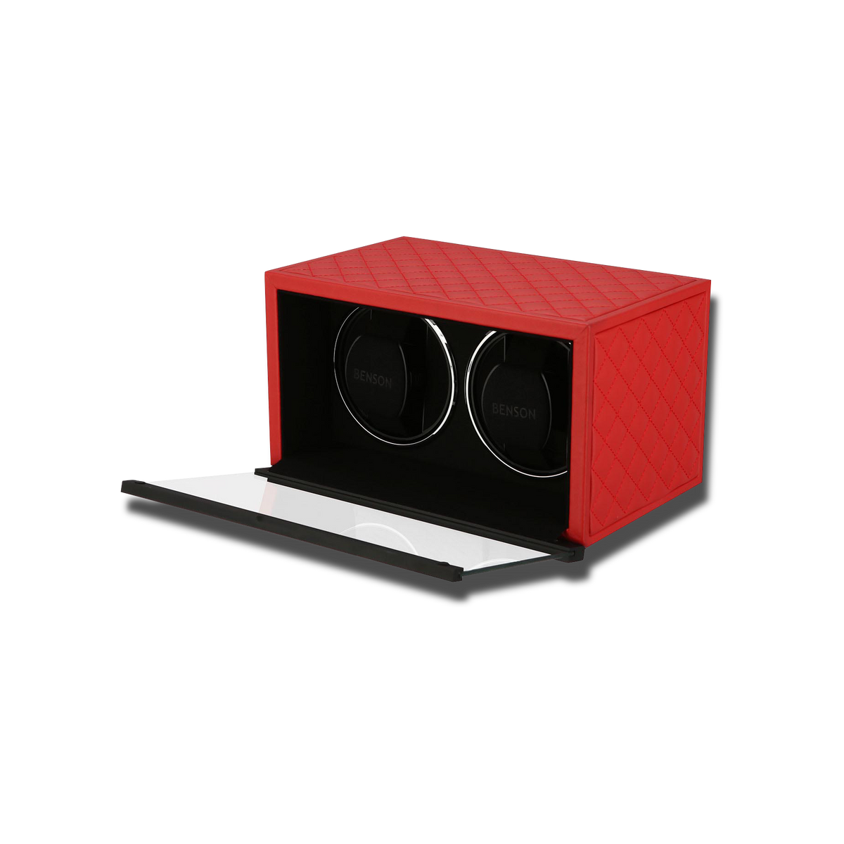 Rotomat Do Zegarków - Szwajcarska Seria 2 Czerwony-2-Organizer-Zegarki-Studio