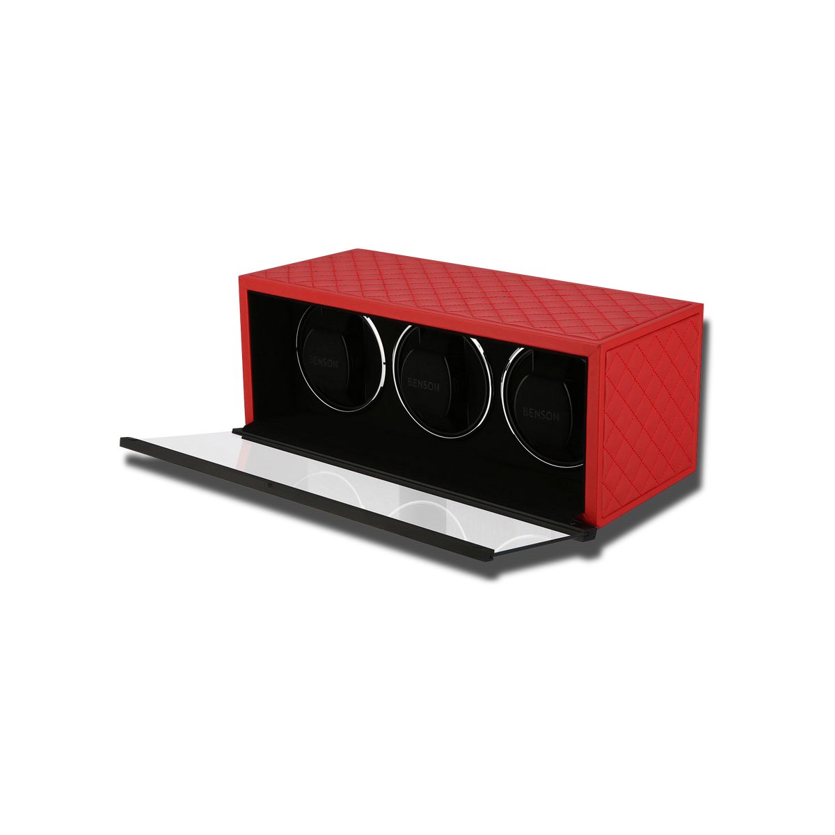 Rotomat do zegarków - Szwajcarska Seria 3 Czerwony-2-Organizer-Zegarki-Studio