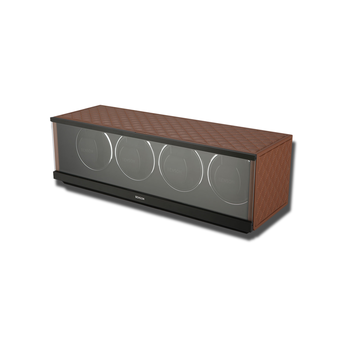 Rotomat do zegarków - Szwajcarska Seria 4 Kasztanowy-1-Organizer-Zegarki-Studio