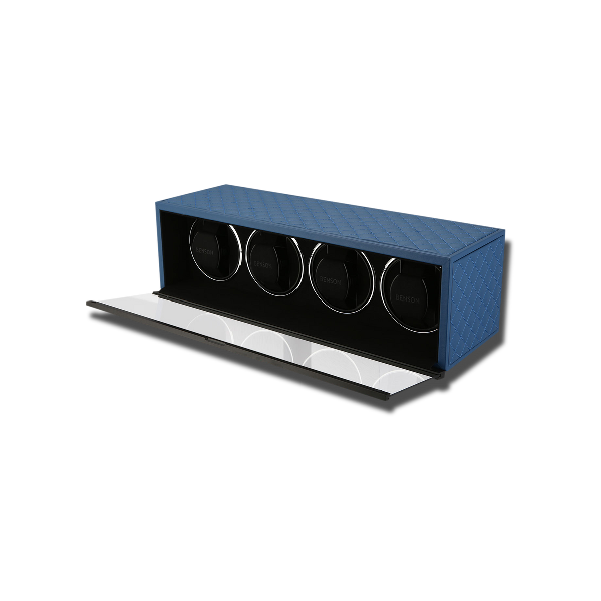 Rotomat Do Zegarków - Szwajcarska Seria 4 Niebieski-2-Organizer-Zegarki-Studio