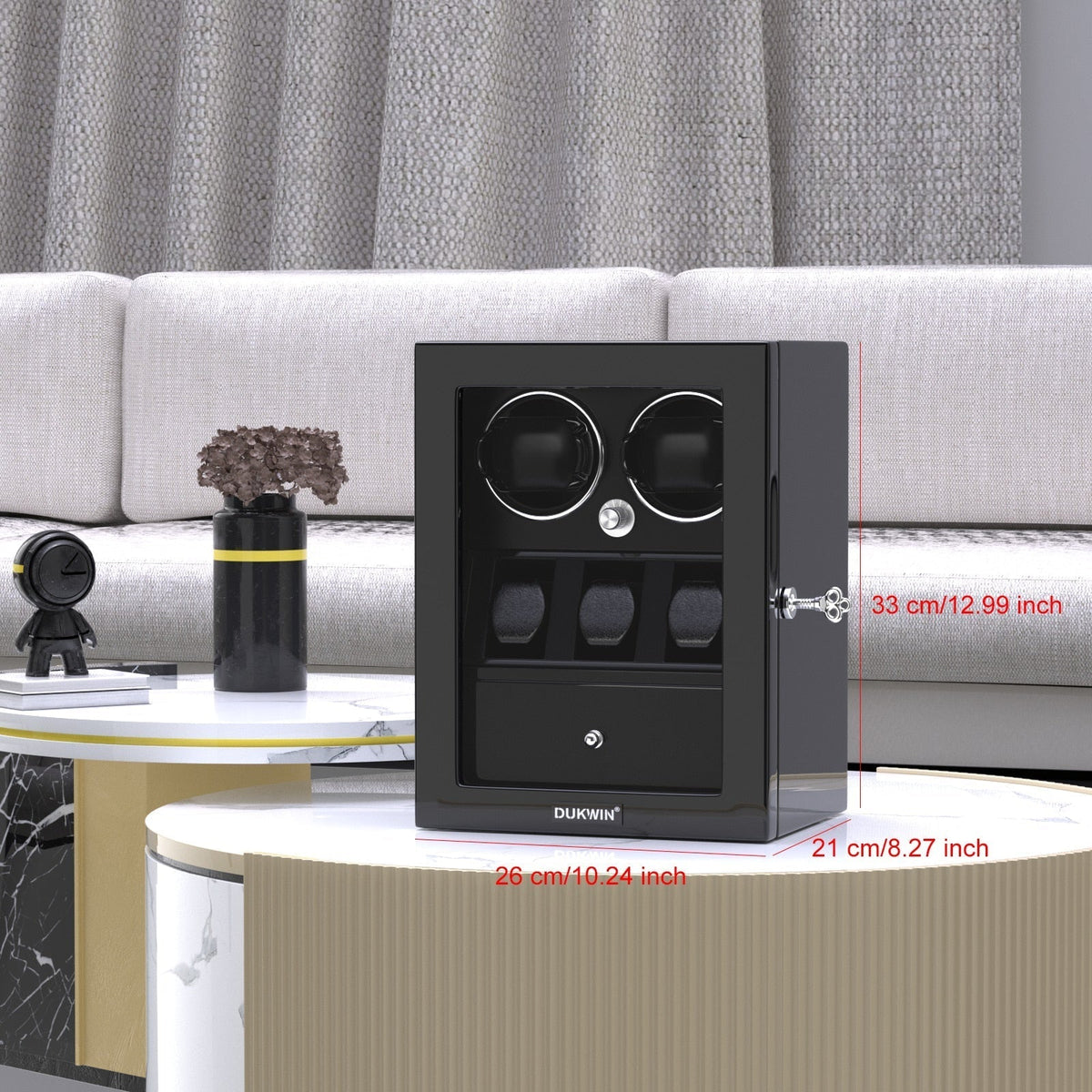 Rotomat DUKWIN Black Exposition-2-Organizer-Zegarki-Studio