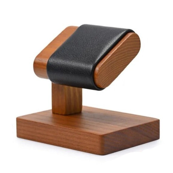 Unikatowy Czarny Stojak na Zegarek-1-Organizer-Zegarki-Studio